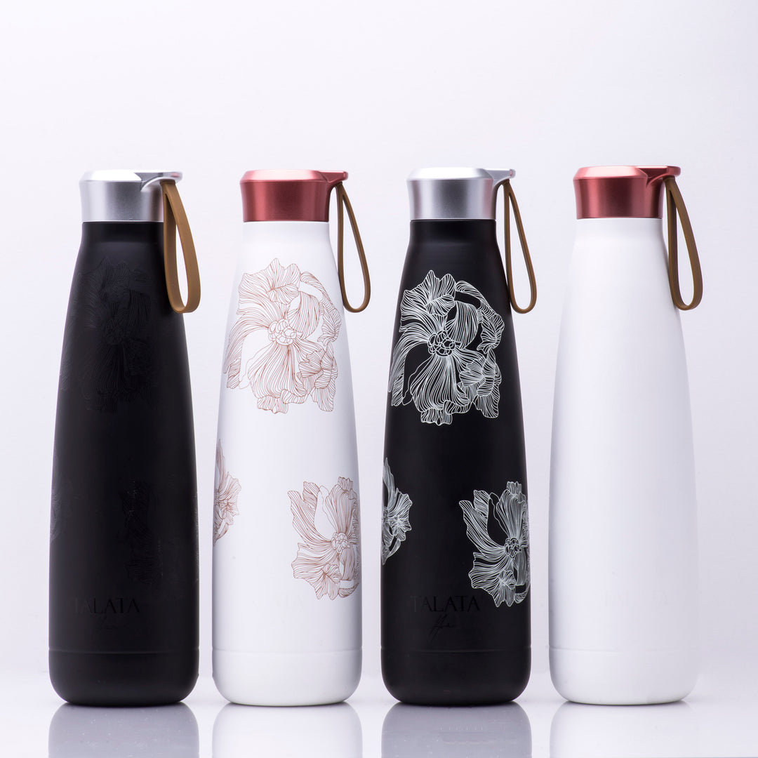 BLOOM INSULATED BOTTLE - WHITE