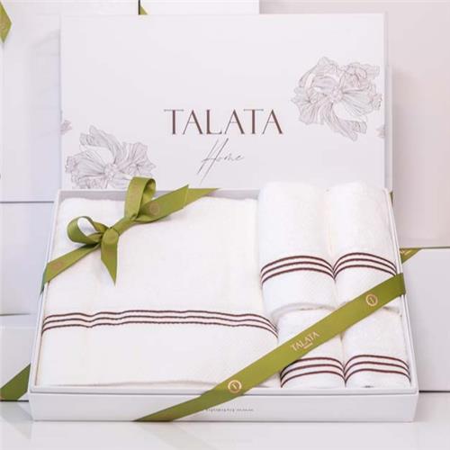 GIFT SET 18 - 5 PC SET BATH TOWELS - WHITE