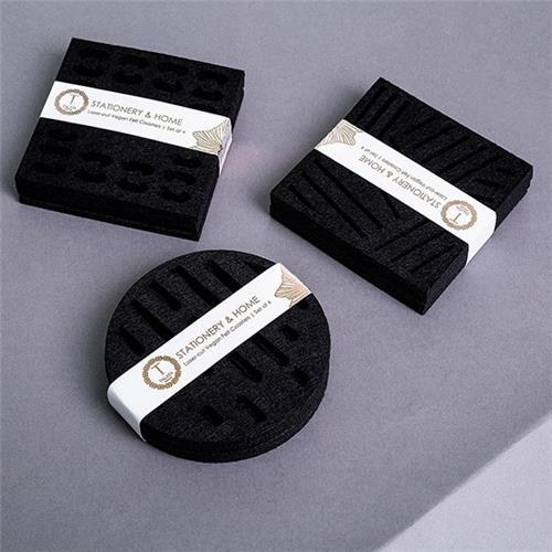 LASER-CUT COASTERS - Set of 6