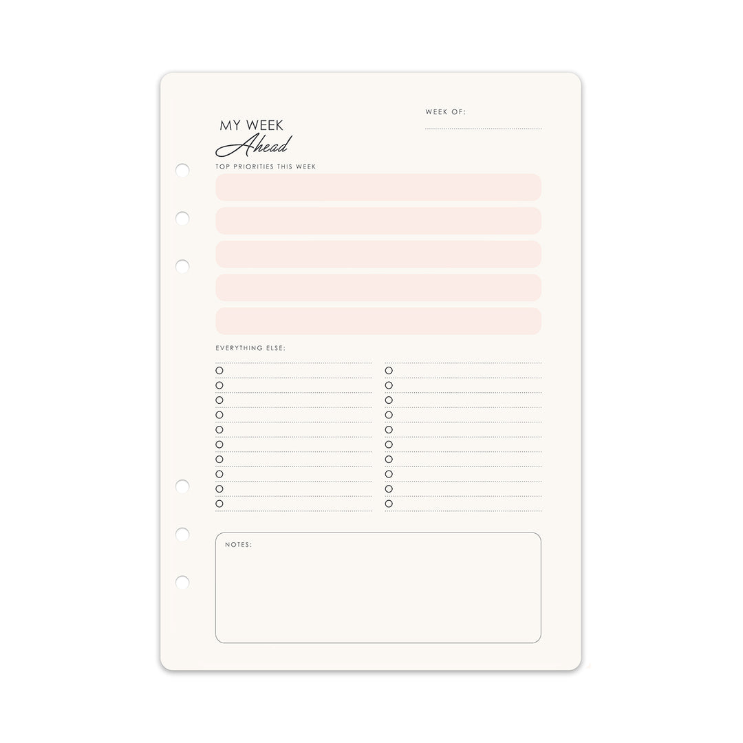 Elevate Daily Planner - TAN